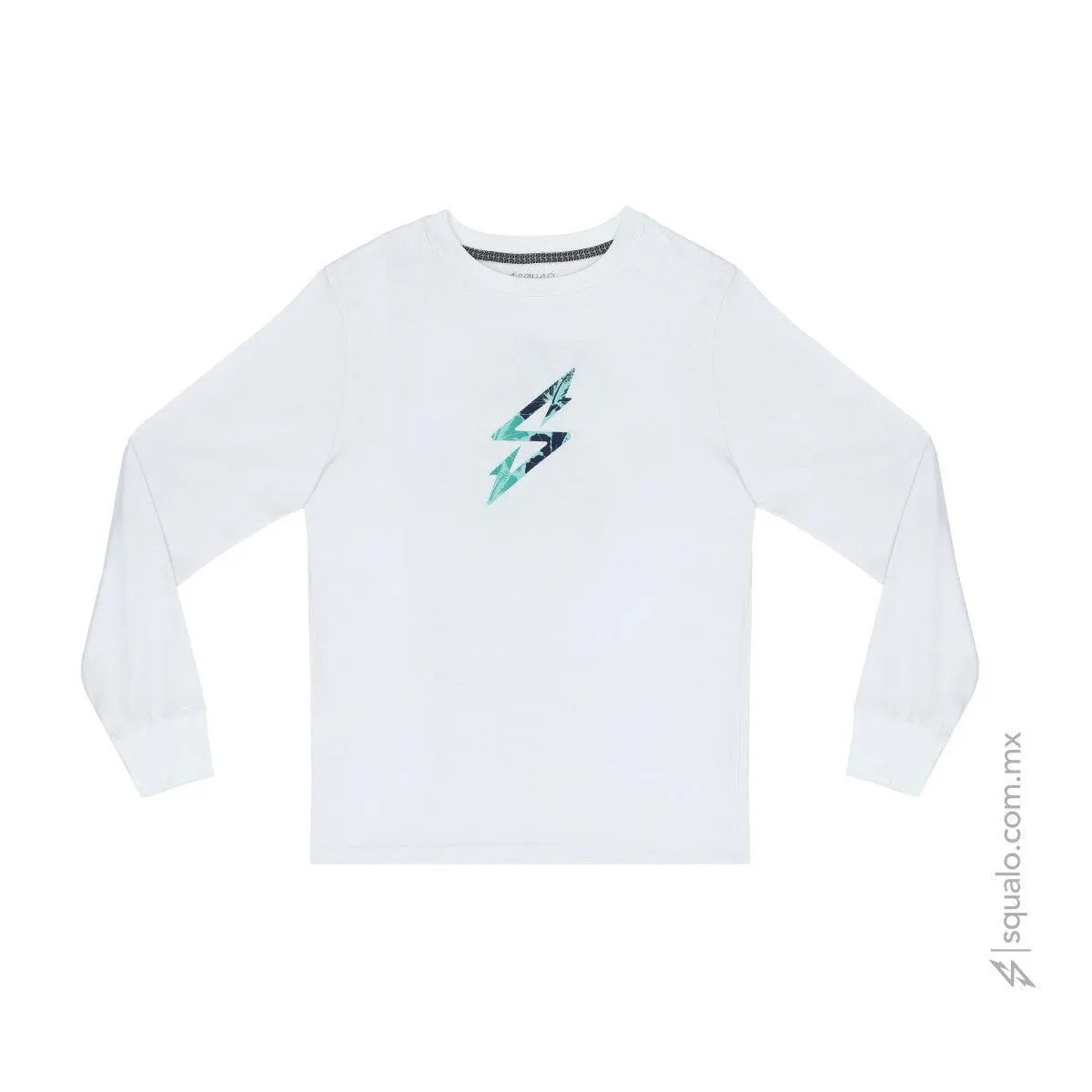 Playera Manga Larga Hoxa Blanco