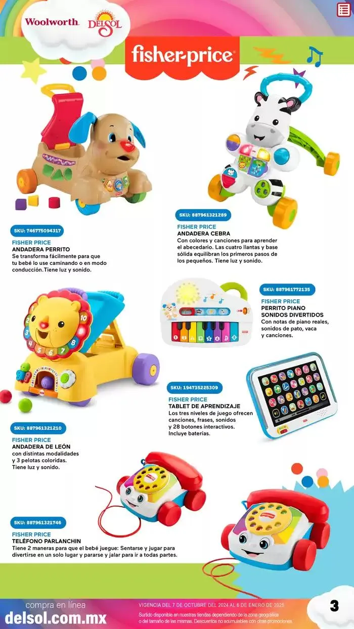 Catálogo de Llegó el Castillo del Juguete 15 de octubre al 6 de enero 2025 - Pagina 3