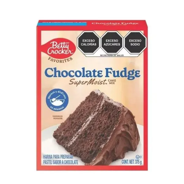 Harina Betty crocker pastel chocolate 375 g