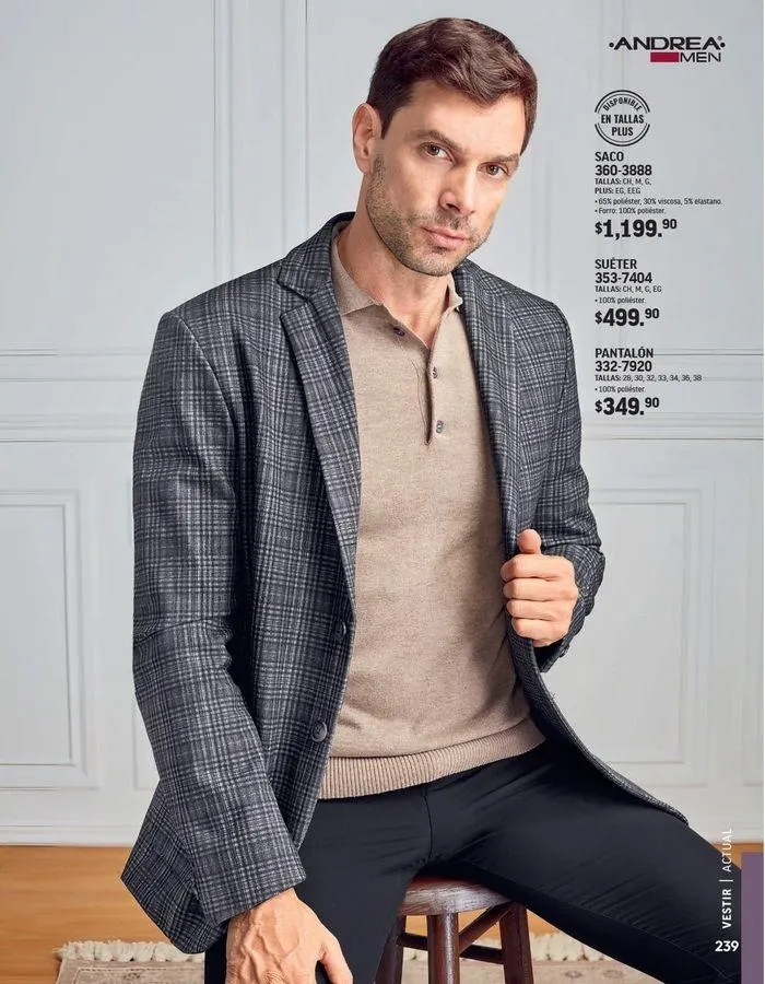Catálogo de ANDREA - VESTIR CABALLERO 26 de agosto al 25 de enero 2025 - Pagina 54
