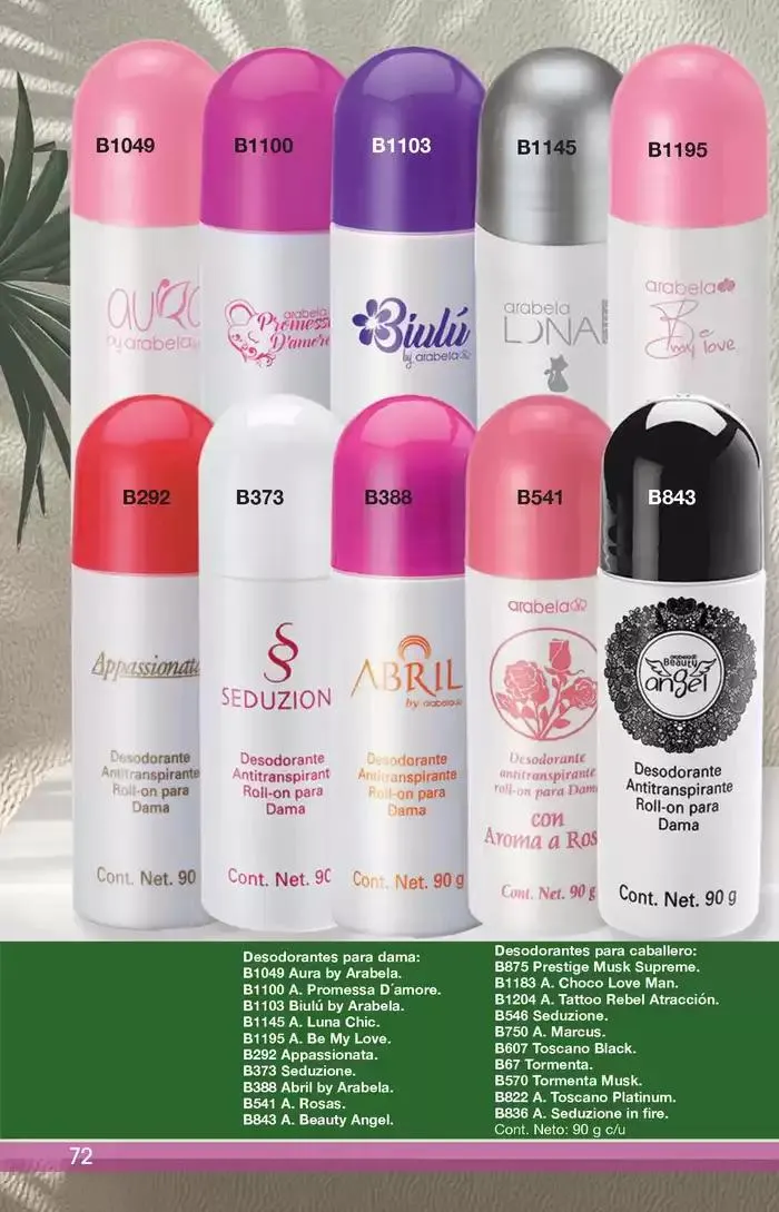 Catálogo de Arabela Campaña 11 2 de mayo al 15 de mayo 2025 - Pagina 72