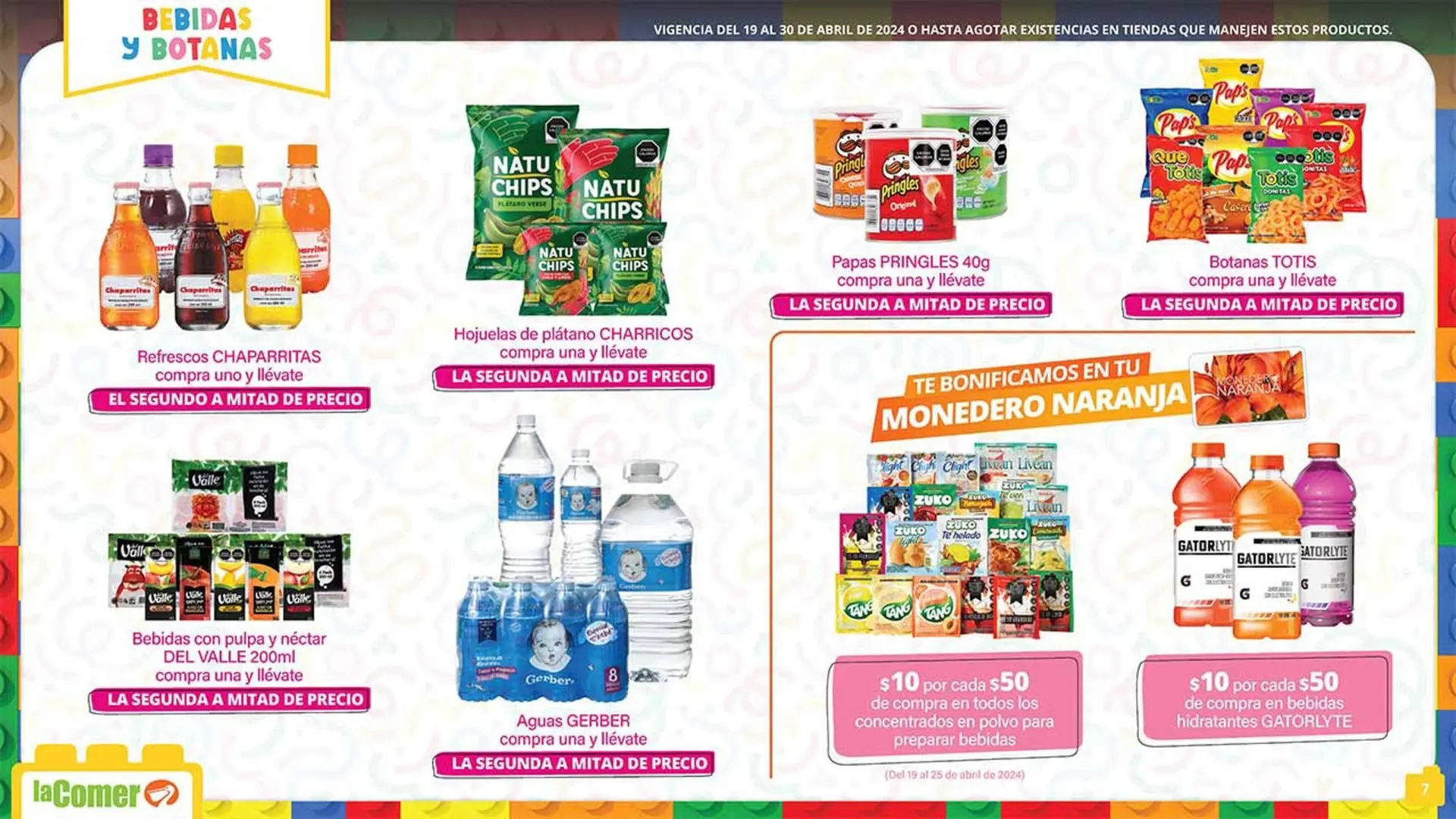 Catálogo de Catálogo La Comer 19 de abril al 30 de abril 2024 - Pagina 7