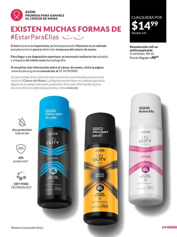 Catálogo de Avon COSMÉTICOS C09 17 de abril al 22 de mayo 2024 - Pagina 199