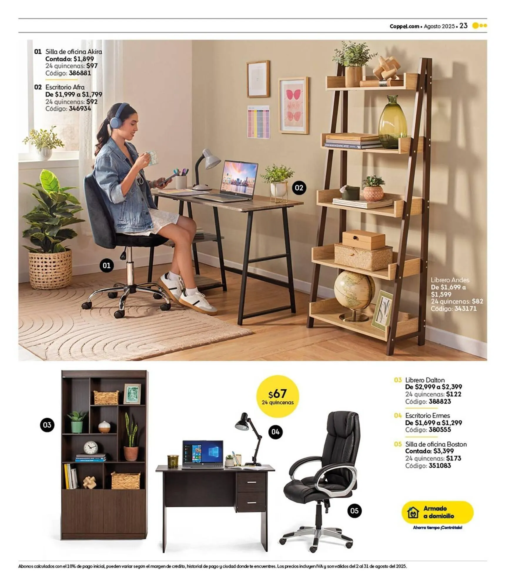 Catálogo de Catálogo Coppel 1 de agosto al 31 de agosto 2025 - Pagina 23