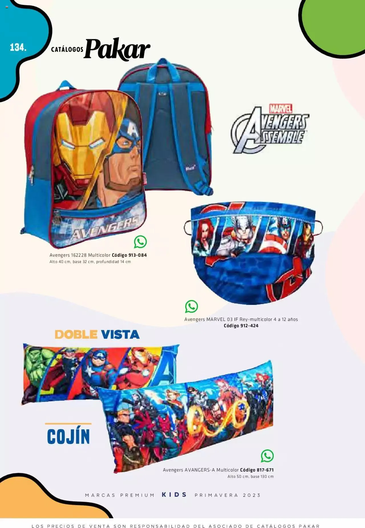 Catálogo de SC Pakar kids 3 de marzo al 31 de diciembre 2023 - Pagina 134