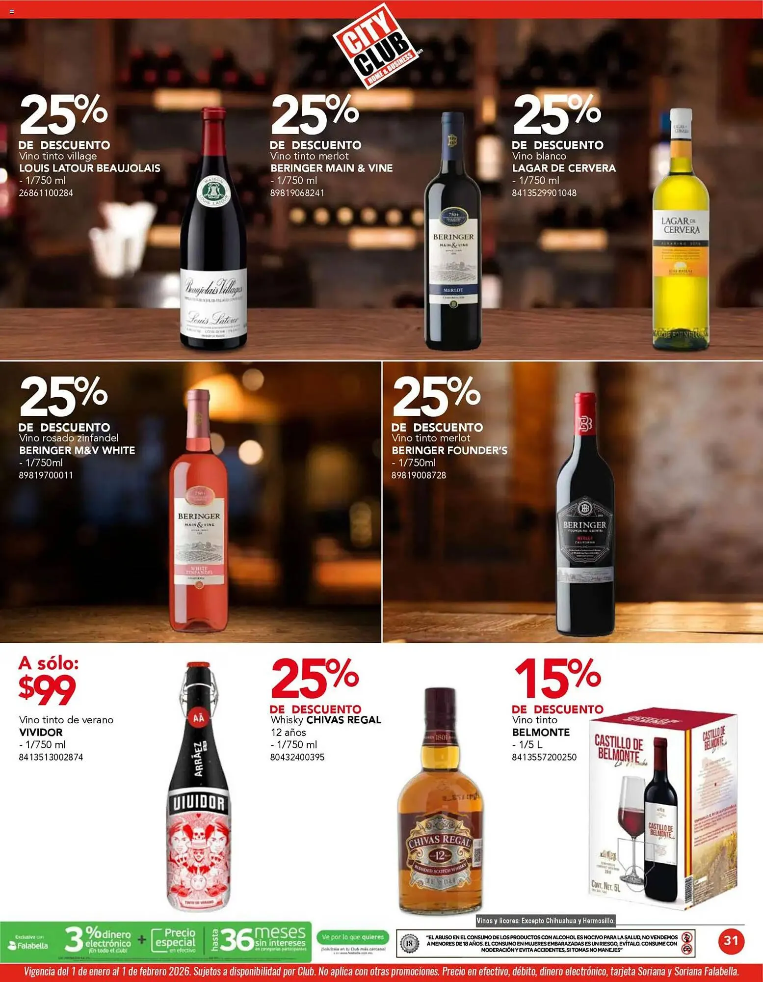 Catálogo de Catálogo City Club 1 de enero al 1 de febrero 2026 - Pagina 31
