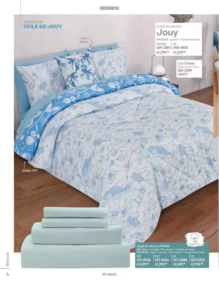Catálogo de ANDREA | ANDREA HOME 26 de enero al 24 de mayo 2025 - Pagina 4