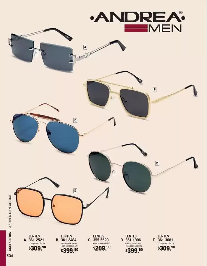 Catálogo de ANDREA - ACCESORIOS CABALLERO 26 de agosto al 25 de enero 2025 - Pagina 21