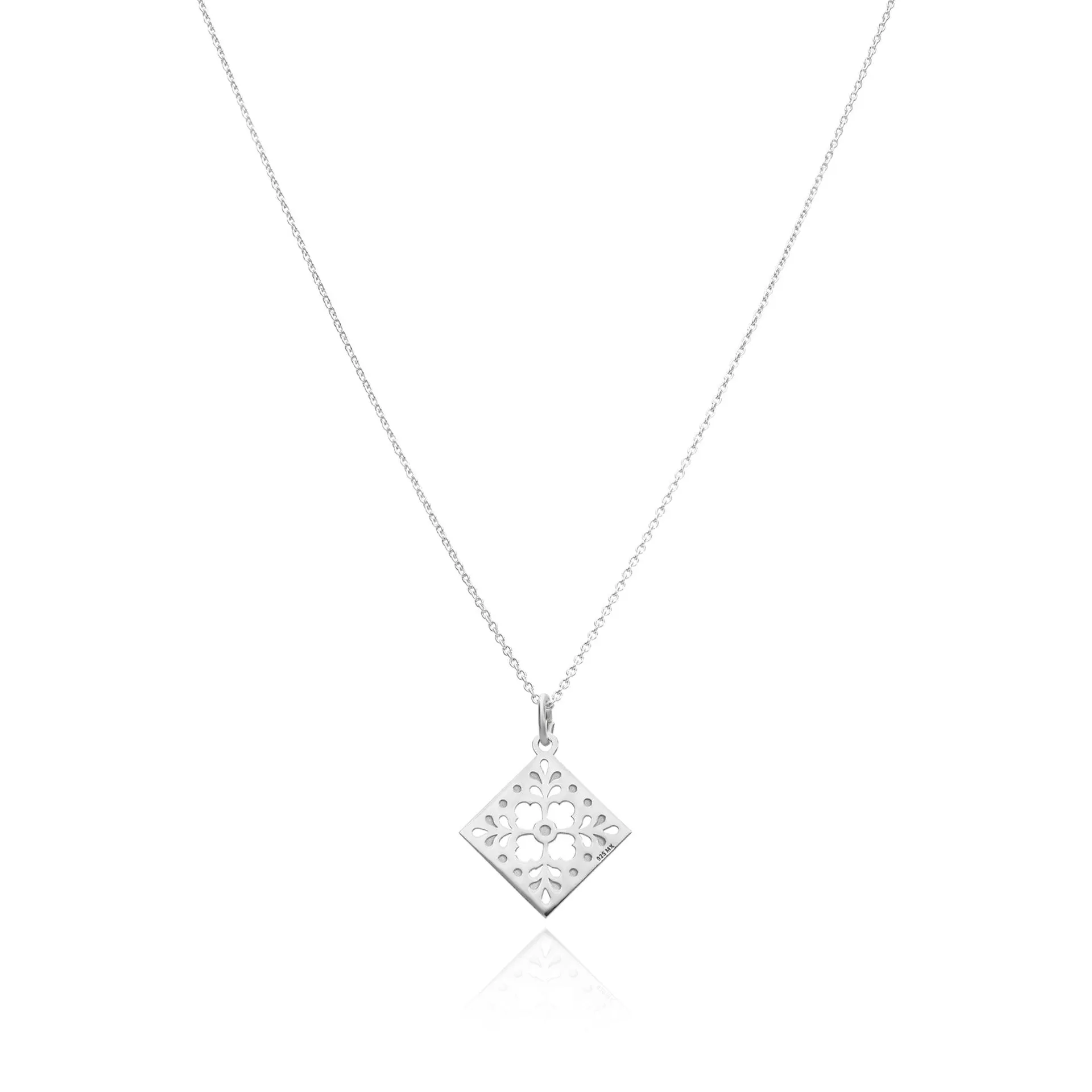 Dije Mujer Plata 925 Azulejos Chico Anamora por Tanya Moss