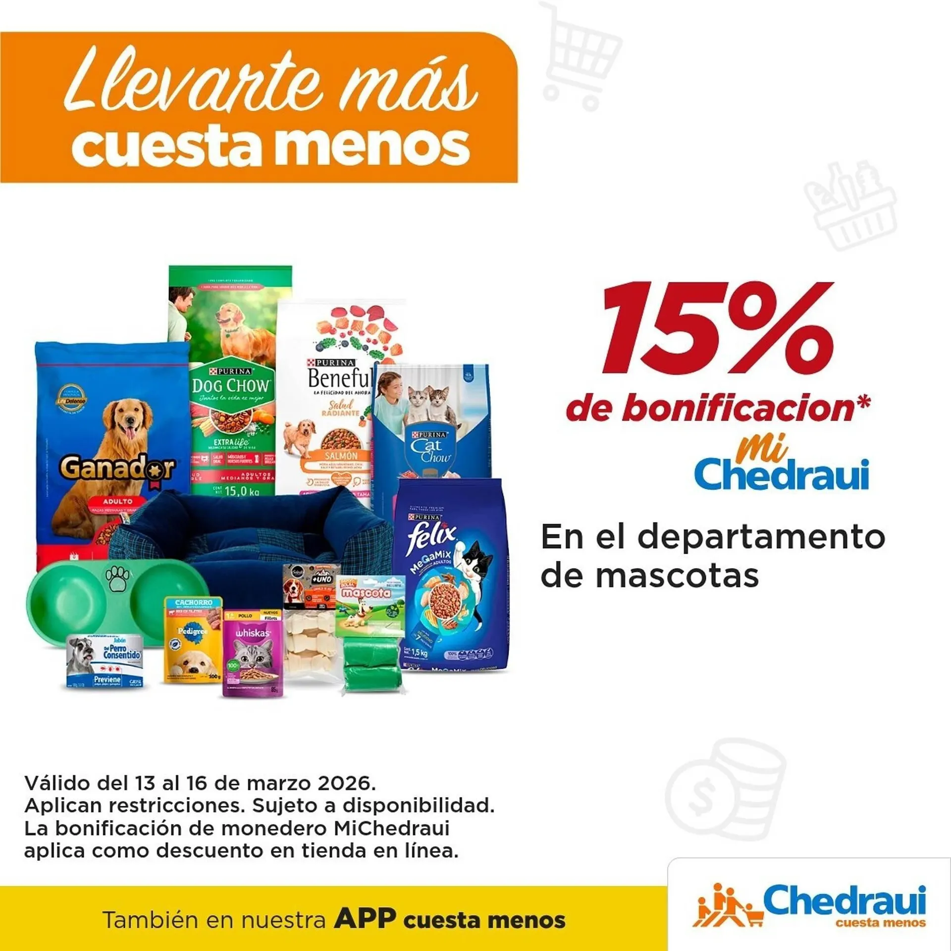 Catálogo de Folleto Chedraui 13 de marzo al 16 de marzo 2026 - Pagina 1