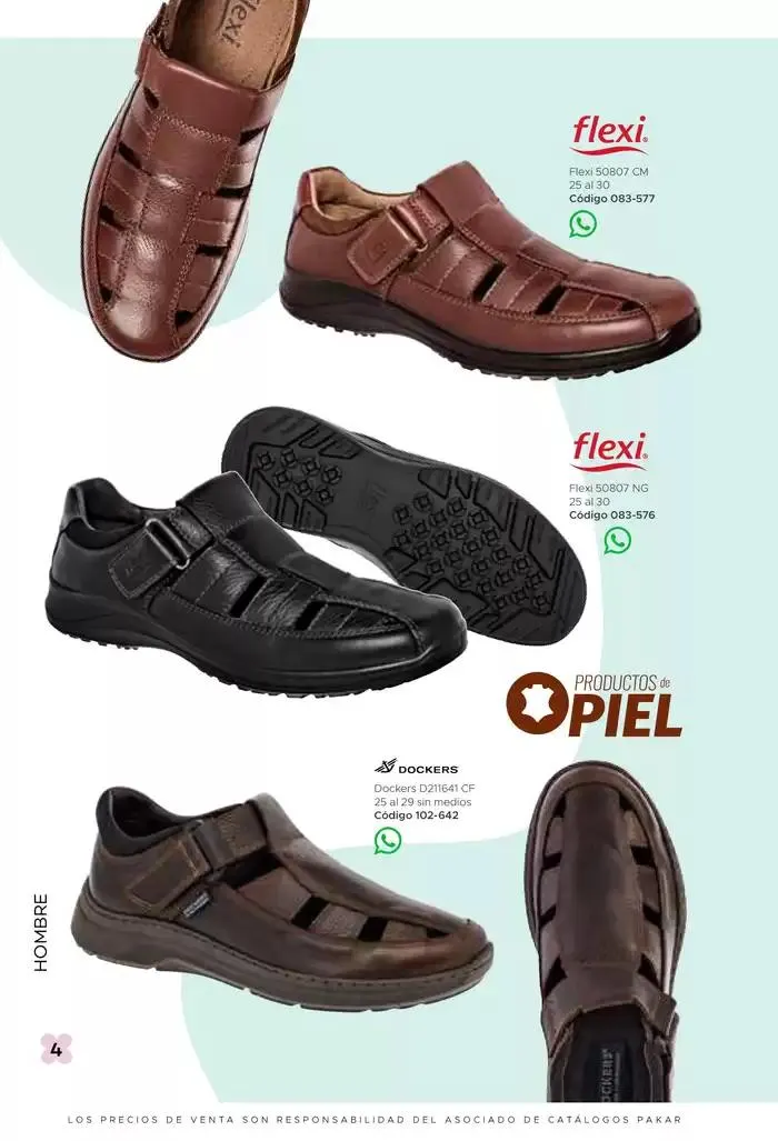 Catálogo de Pakar Hombre 31 de enero al 31 de agosto 2025 - Pagina 4