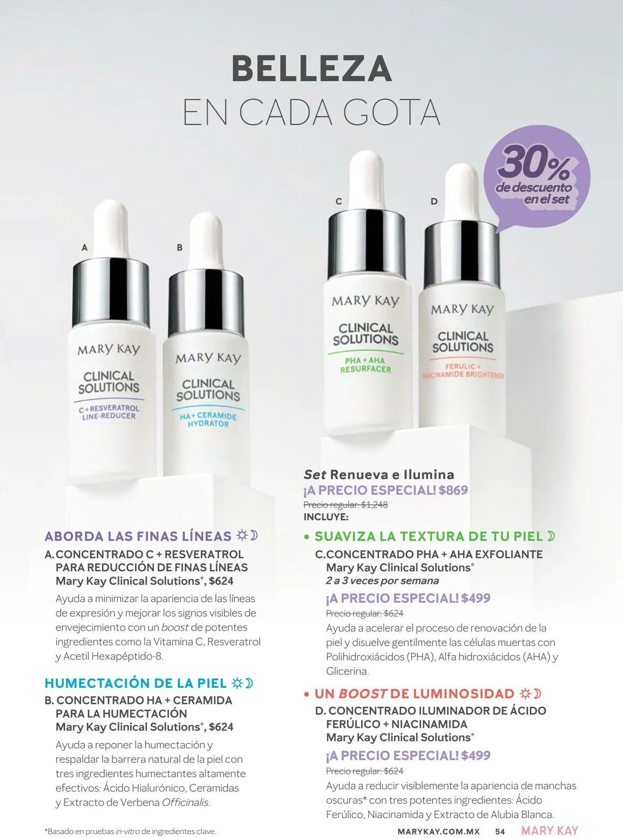 Catálogo de Mary Kay Oferta actual 1 de julio al 1 de septiembre 2025 - Pagina 54