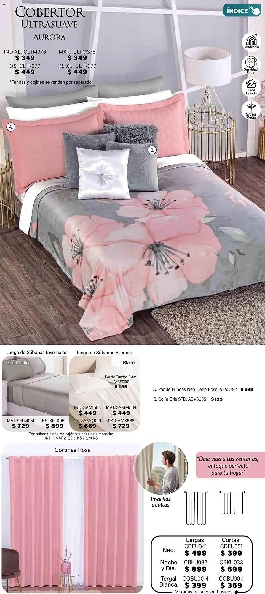 Catálogo de Catálogo Colchas Concord 1 de noviembre al 1 de febrero 2026 - Pagina 401