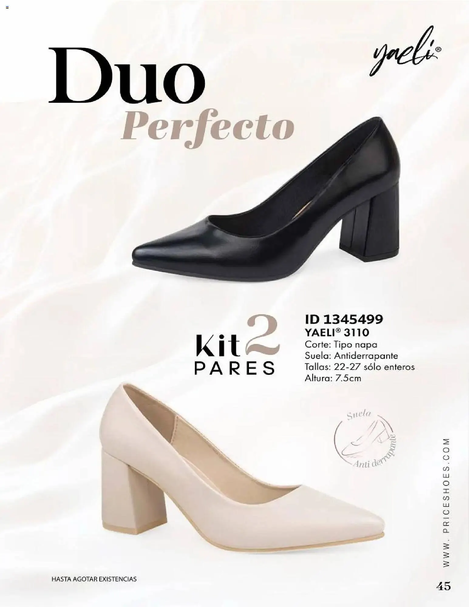 Catálogo de Catálogo Price Shoes 9 de mayo al 1 de enero 2027 - Pagina 45
