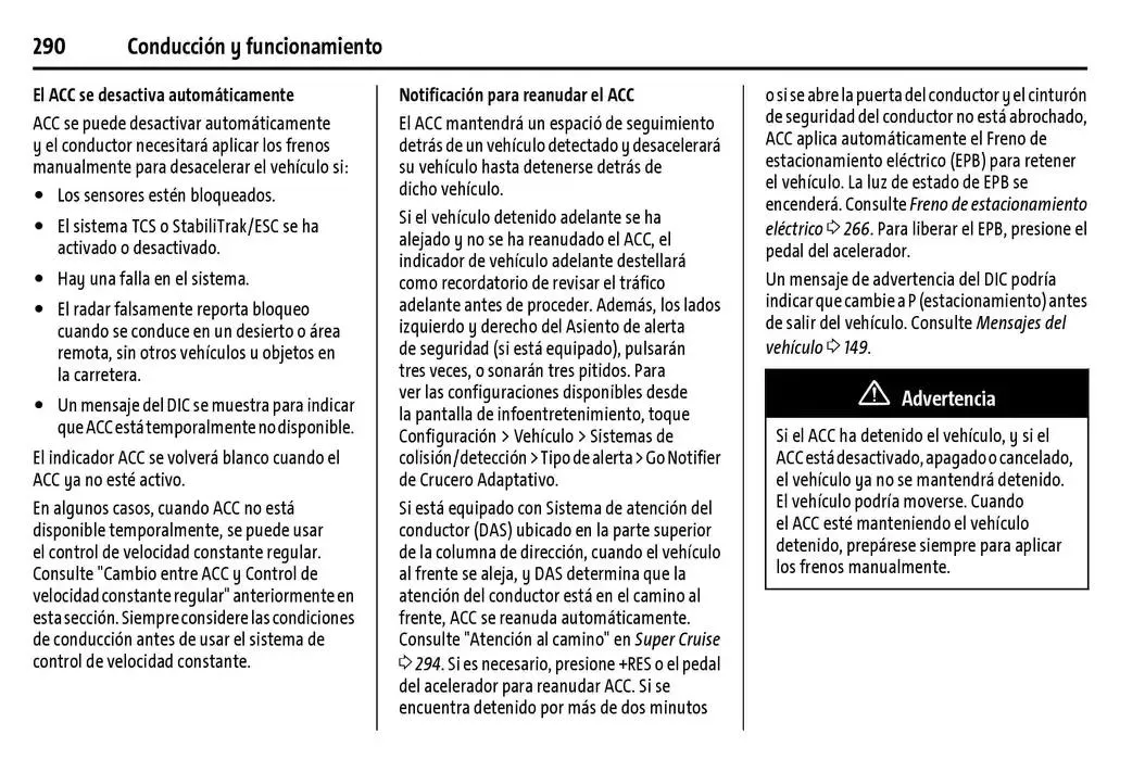 Catálogo de Cheyenne 2025 Manual del propietario 22 de enero al 31 de diciembre 2025 - Pagina 291