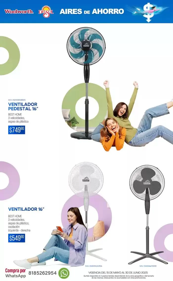Catálogo de Aires de Ahorro - Ventilación 2025 16 de mayo al 30 de junio 2025 - Pagina 4