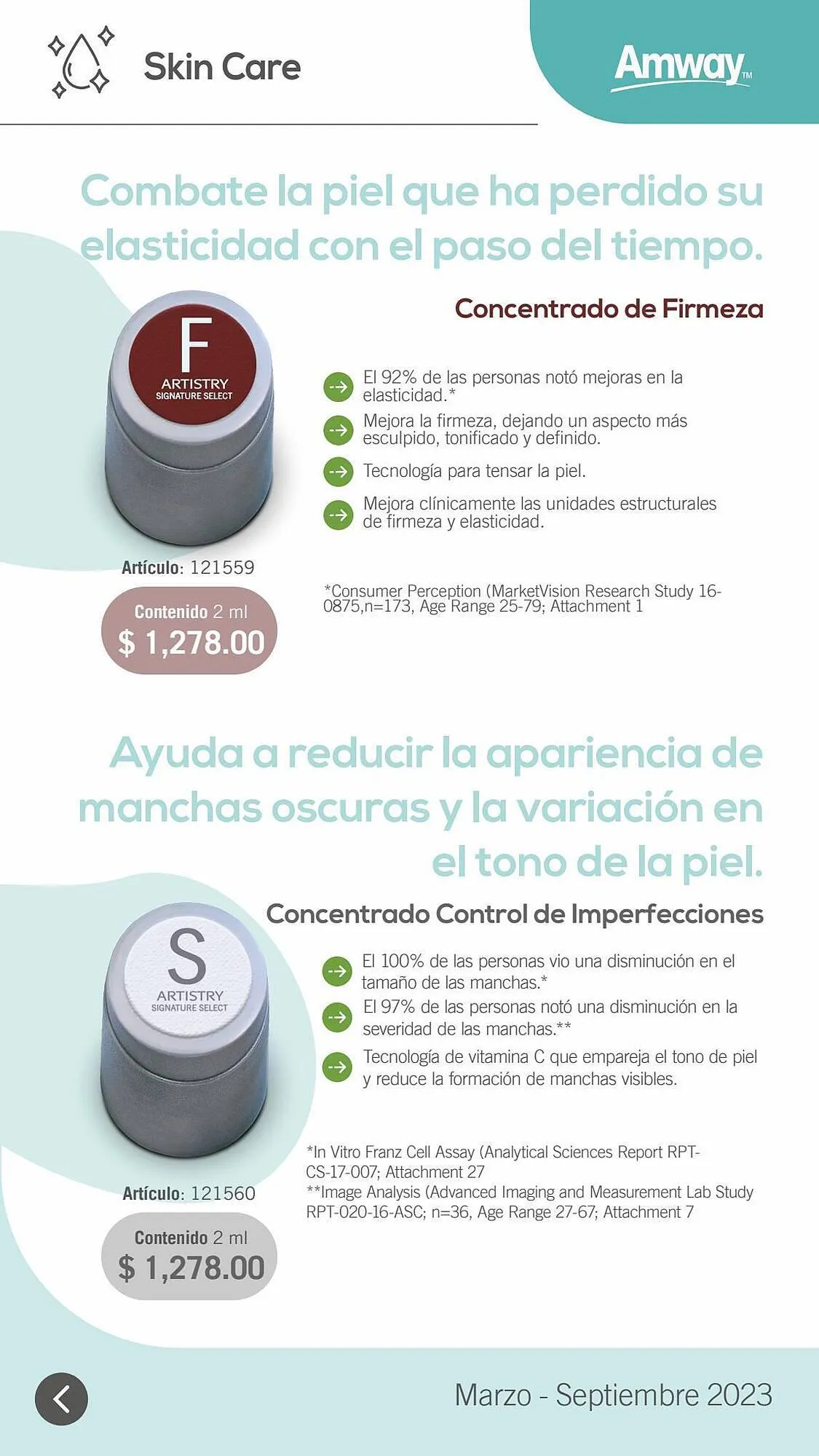 Catálogo de Catálogo Amway 5 de septiembre al 30 de septiembre 2023 - Pagina 43