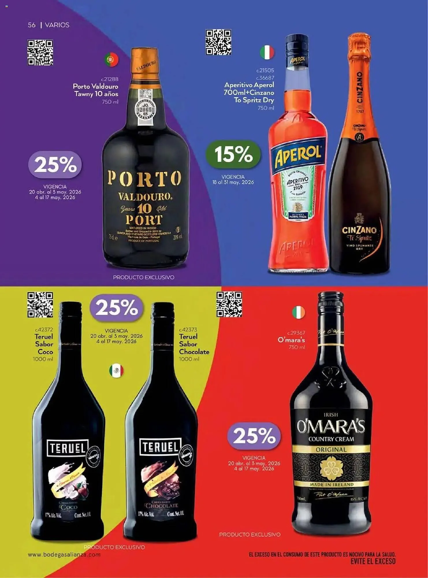 Catálogo de Folleto Bodegas Alianza 1 de abril al 1 de julio 2026 - Pagina 58