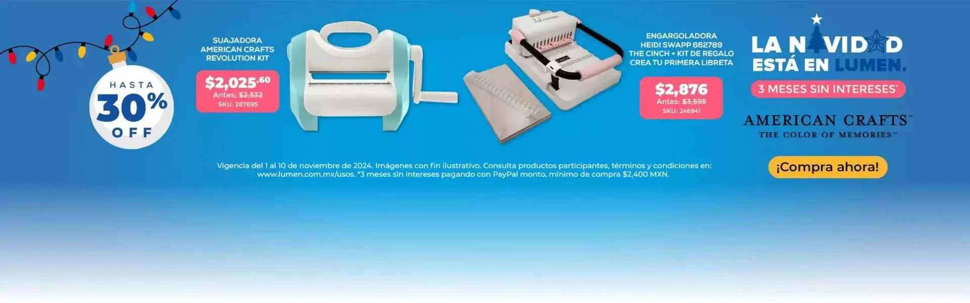 Catálogo de La Navidad esta en Lumen 6 de noviembre al 30 de noviembre 2024 - Pagina 10