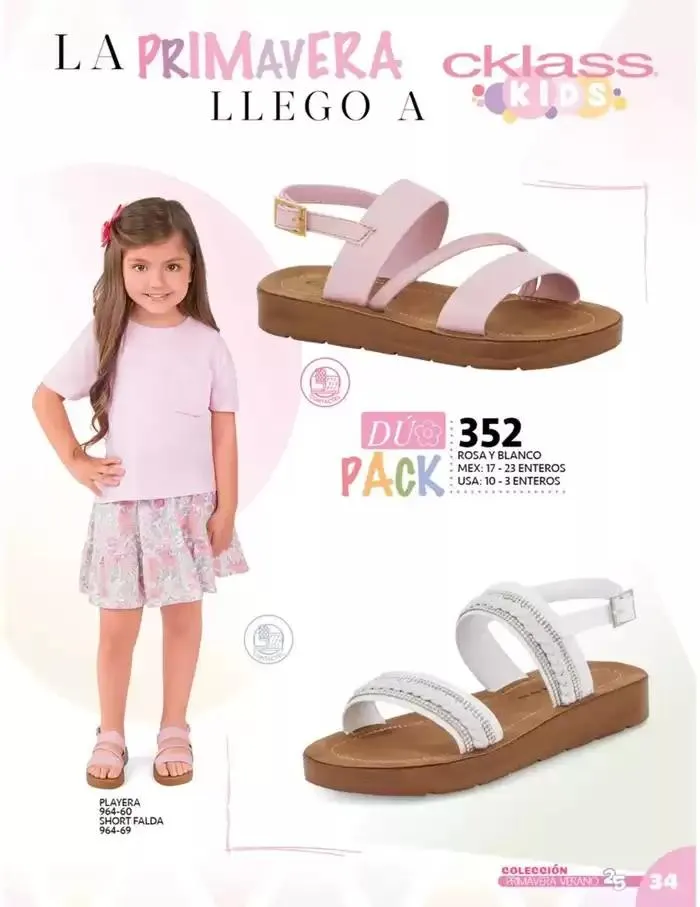 Catálogo de Catálogo Cklass Kids Niñas Primavera Verano 2025 México 8 de enero al 30 de junio 2025 - Pagina 29