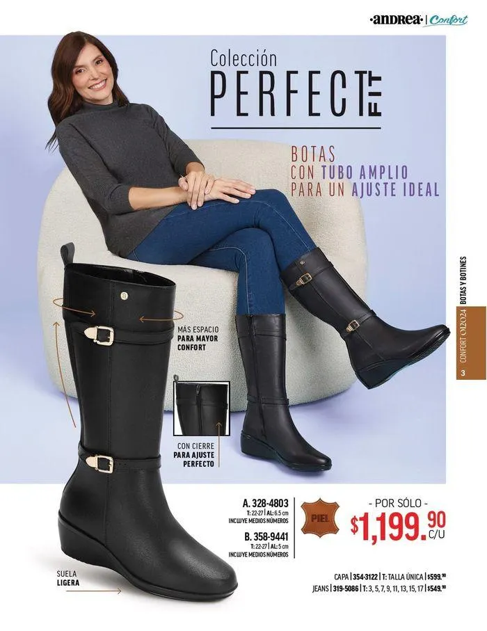 Catálogo de ANDREA - CALZADO CONFORT 26 de agosto al 25 de enero 2025 - Pagina 25