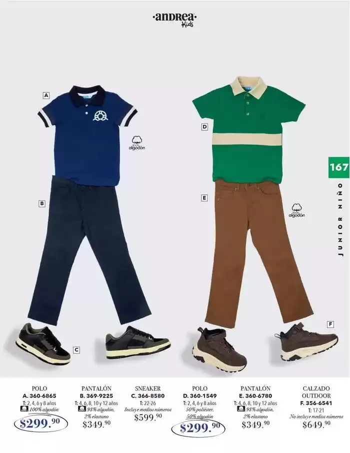Catálogo de ANDREA | INFANTIL 26 de enero al 24 de mayo 2025 - Pagina 121