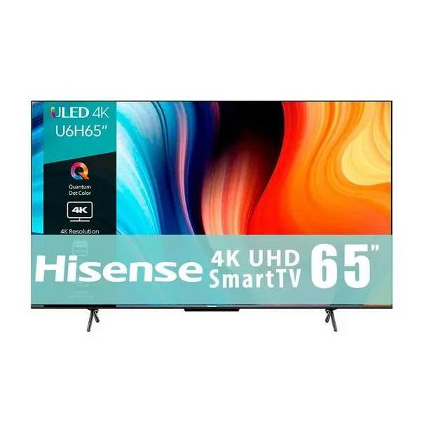 TV Hisense 65 Pulgadas 4K Ultra HD Smart TV ULED 65U6H