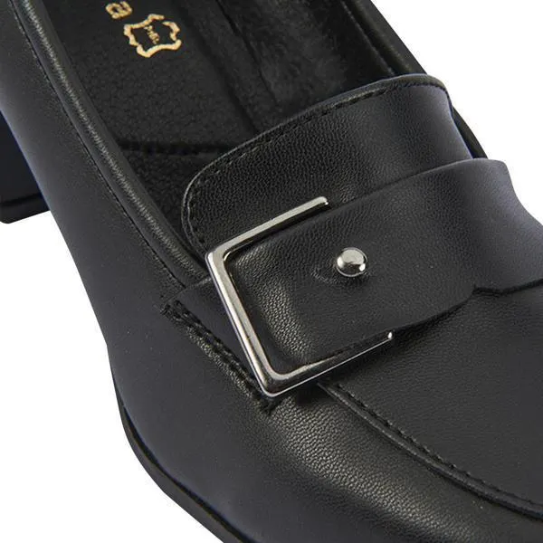 023124 Zapatilla Con Hebilla Casual Con Tacǟ¶ün Confortable