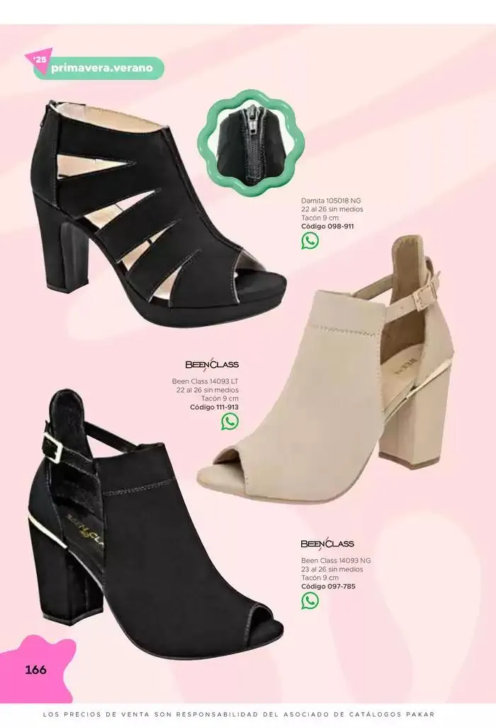 Catálogo de Pakar Sandalia 31 de enero al 31 de mayo 2025 - Pagina 166