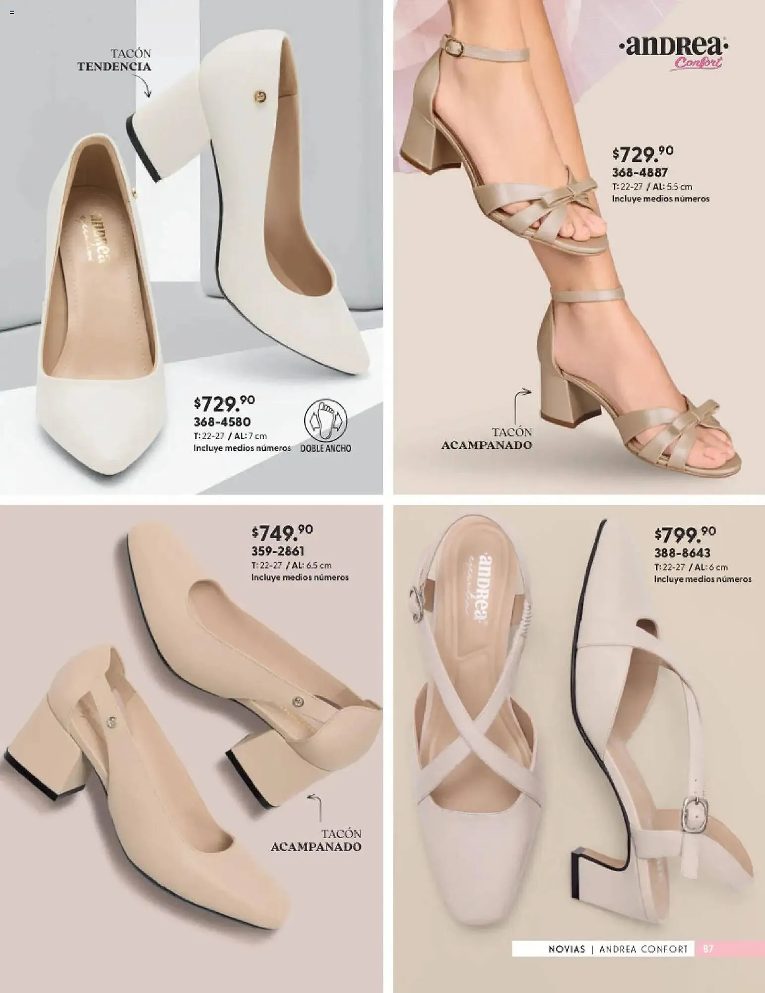 Catálogo de Catálogo Andrea 25 de enero al 24 de mayo 2026 - Pagina 87