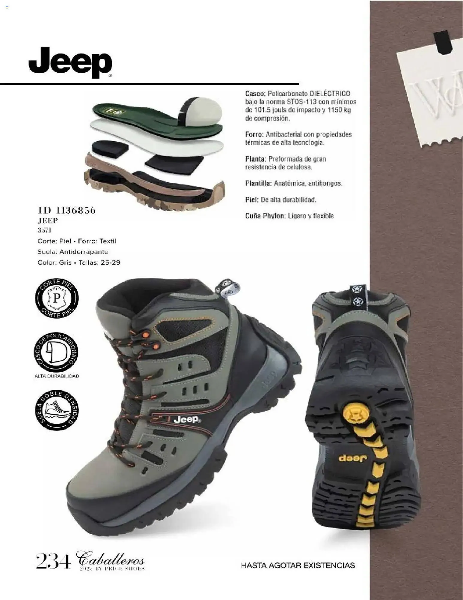 Catálogo de Catálogo Price Shoes 26 de noviembre al 1 de julio 2026 - Pagina 234