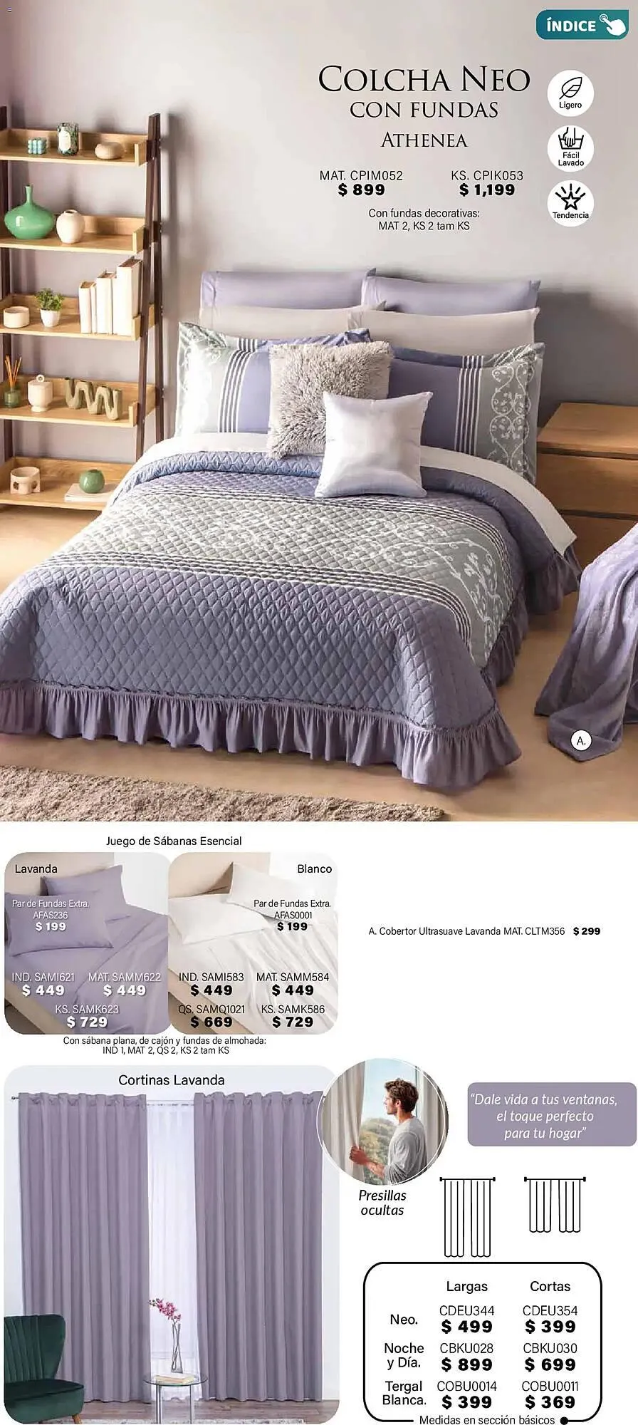 Catálogo de Catálogo Colchas Concord 1 de noviembre al 1 de febrero 2026 - Pagina 91