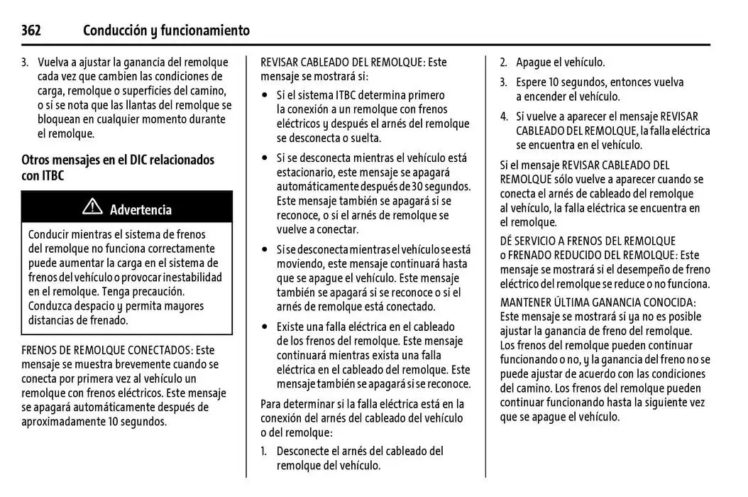 Catálogo de Cheyenne 2025 Manual del propietario 22 de enero al 31 de diciembre 2025 - Pagina 363