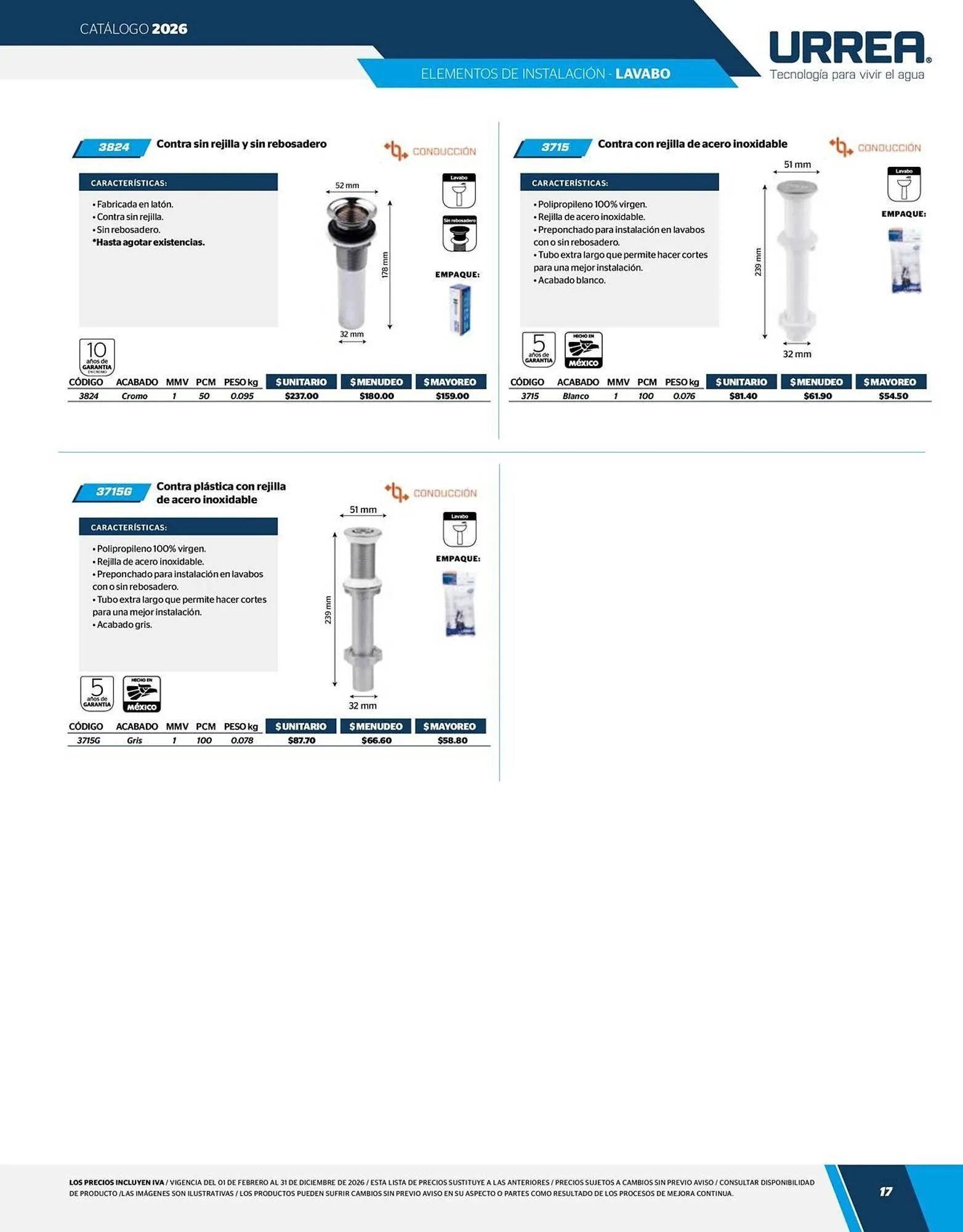 Catálogo de Catálogo Urrea 24 de abril al 31 de diciembre 2026 - Pagina 19
