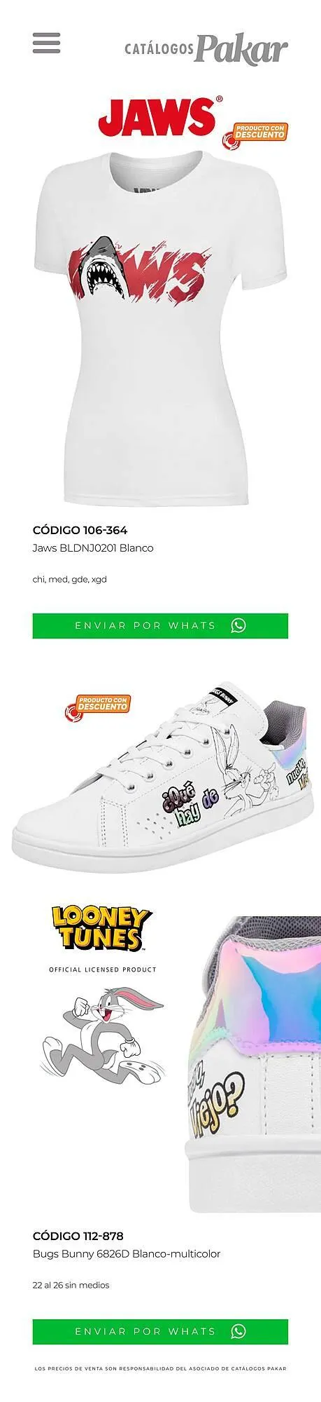 Catálogo de Catálogo SC Pakar 6 de junio al 28 de agosto 2025 - Pagina 227