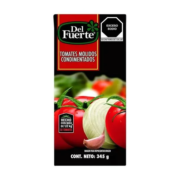 Tomates molidos Del Fuerte condimentados 345 g