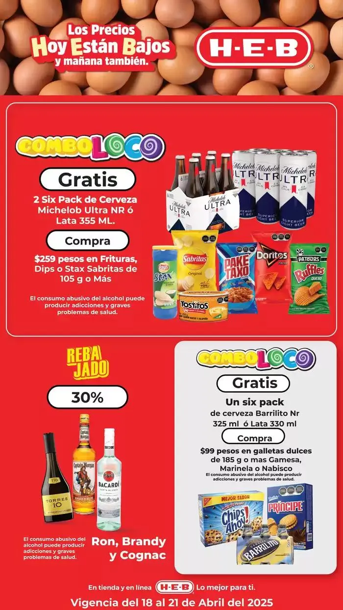 Catálogo de Ofertas HEB 18 de abril al 21 de abril 2025 - Pagina 4
