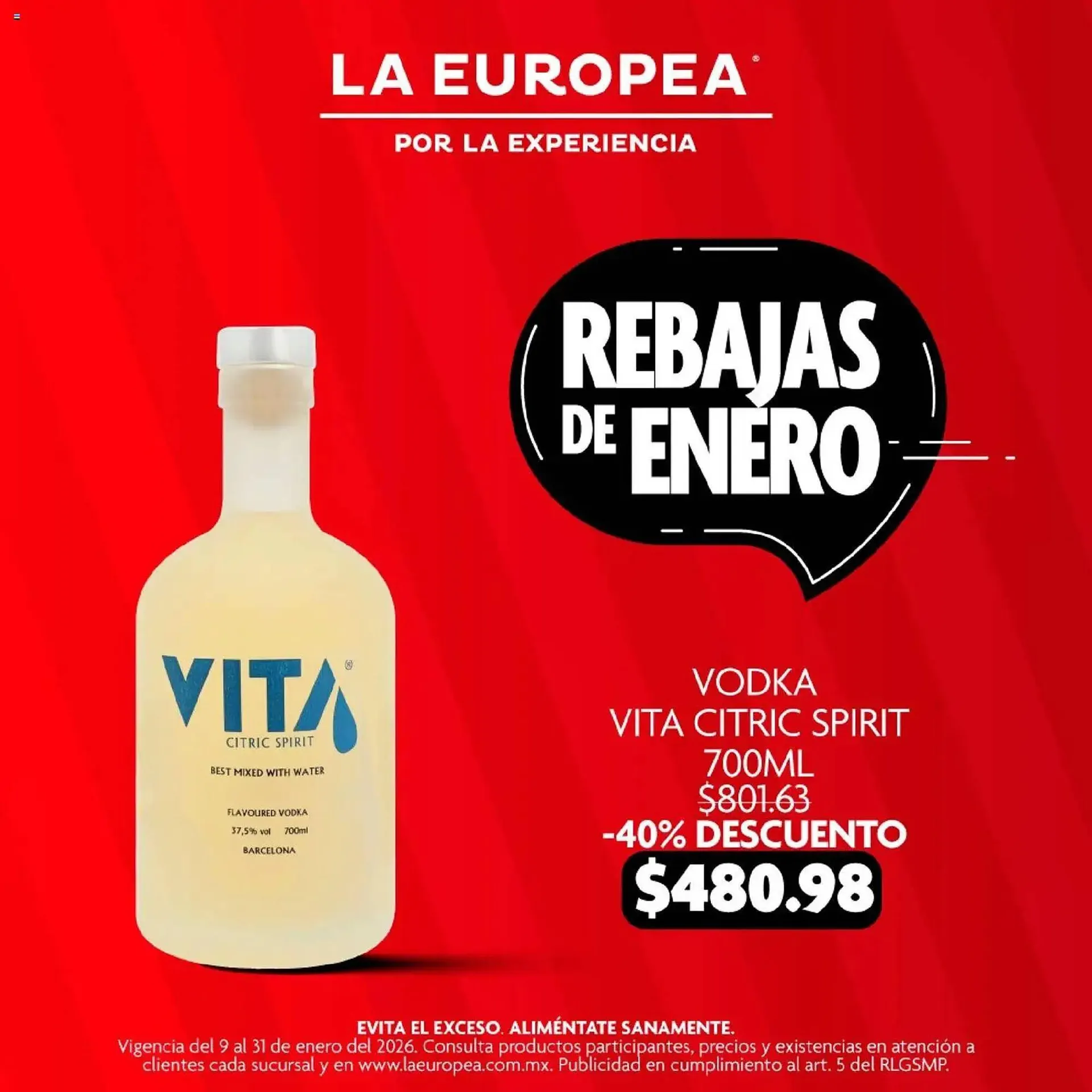 Catálogo de Catálogo La Europea 9 de enero al 31 de enero 2026 - Pagina 9