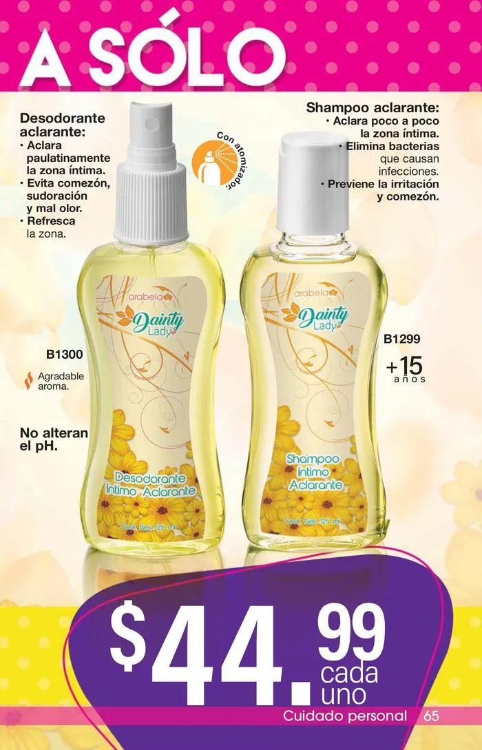 Catálogo de Arabela Campaña 11 25 de abril al 16 de mayo 2024 - Pagina 65