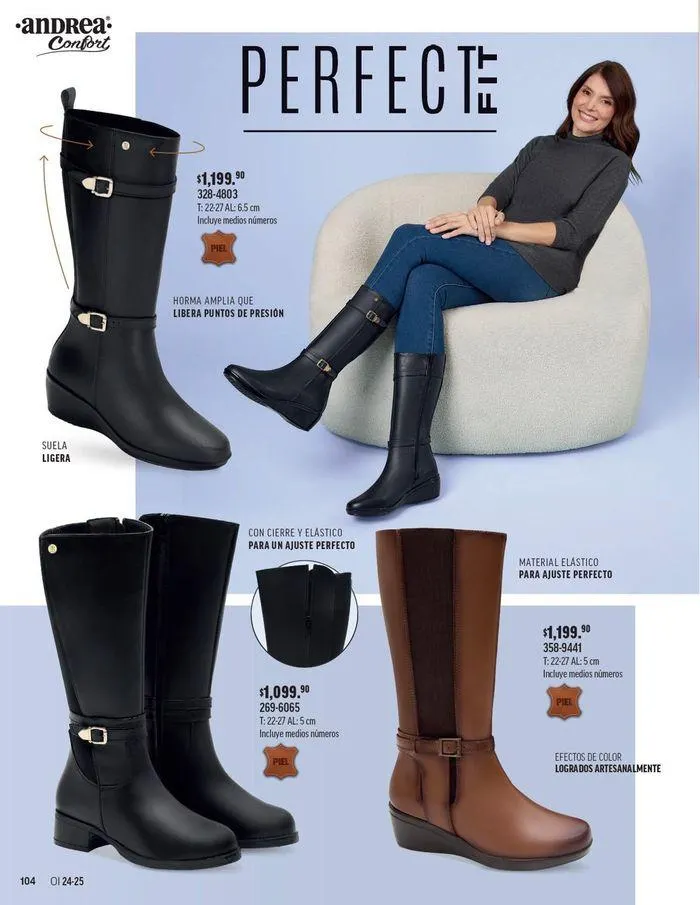 Catálogo de ANDREA - CALZADO DAMA 26 de agosto al 25 de enero 2025 - Pagina 5