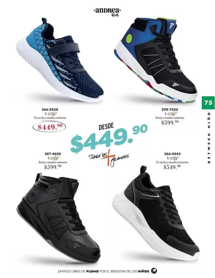 Catálogo de ANDREA | INFANTIL 26 de enero al 24 de mayo 2025 - Pagina 75