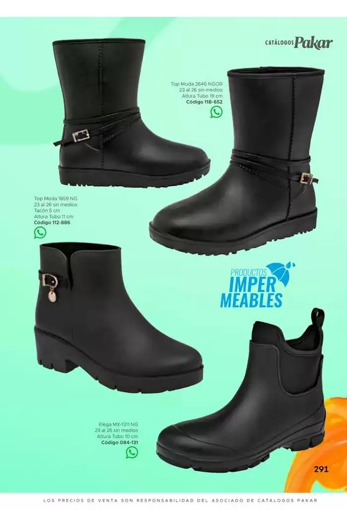 Catálogo de Pakar Mujer 31 de enero al 31 de agosto 2025 - Pagina 291