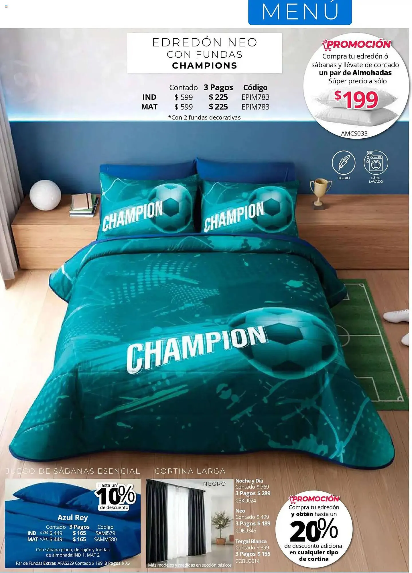 Catálogo de Catálogo Colchas Concord 1 de mayo al 1 de agosto 2026 - Pagina 20