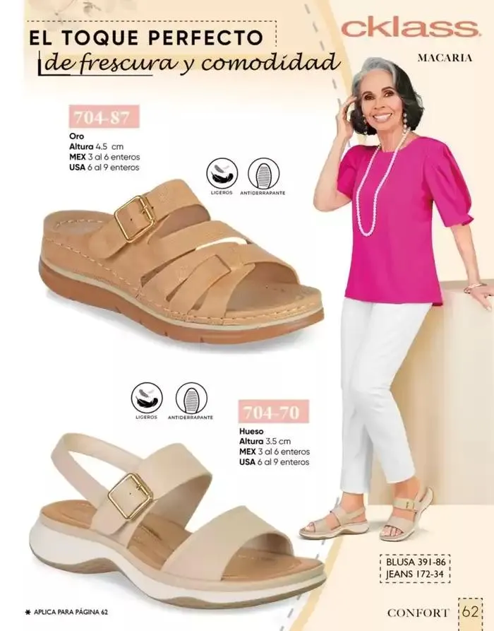 Catálogo de Catálogo Cklass Confort Primavera Verano 2025 México 8 de enero al 30 de junio 2025 - Pagina 59