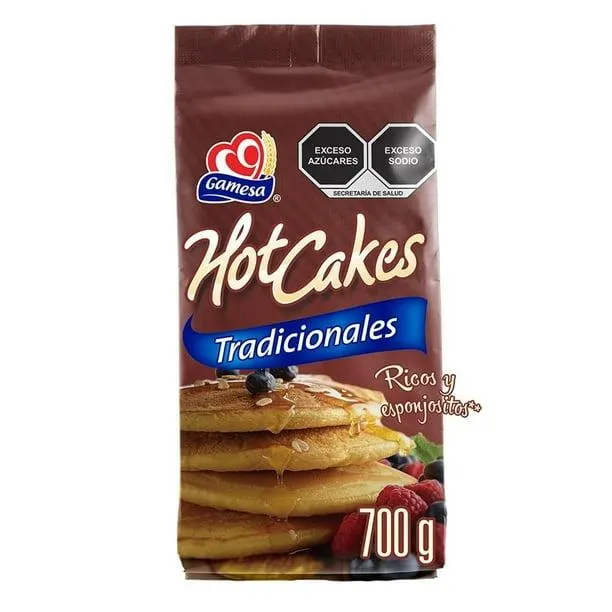 Harina Gamesa para hot cakes tradicionales 700 g