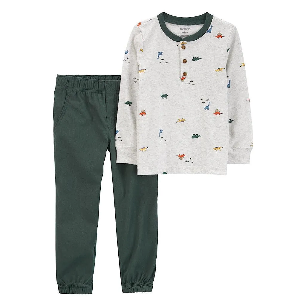 Conjunto Carter’s dinosaurios bebito