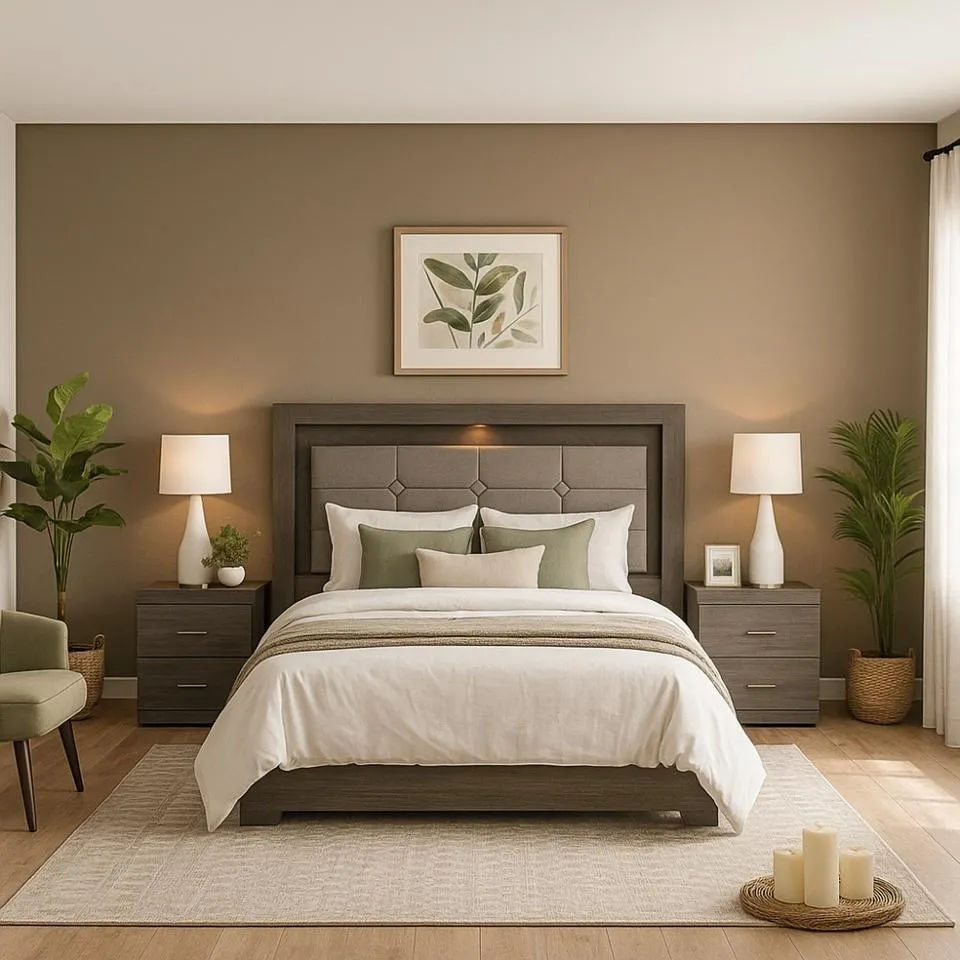 Cabecera con 2 Burós Mobli - Gris