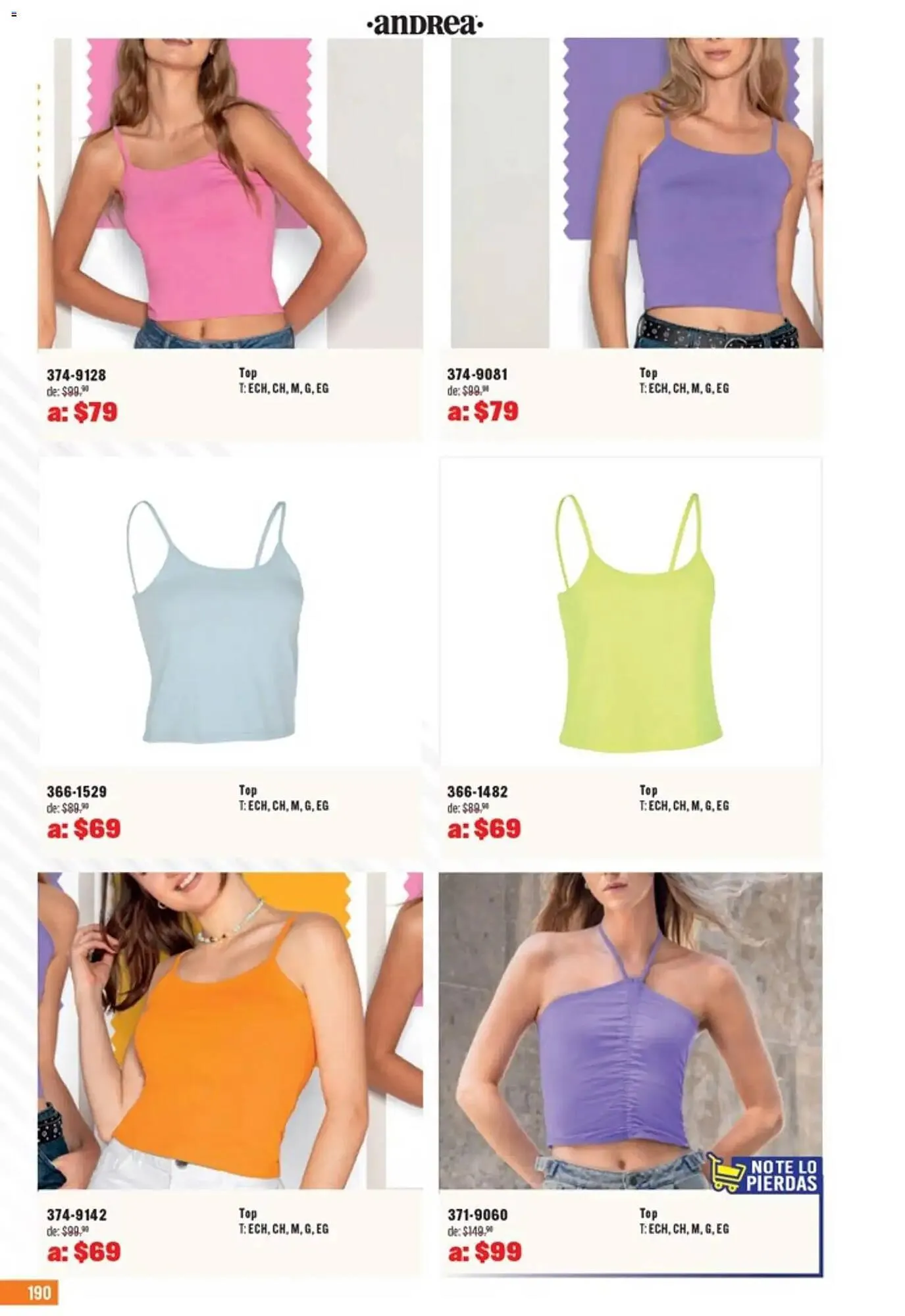 Catálogo de Catálogo Andrea 5 de abril al 2 de mayo 2026 - Pagina 190