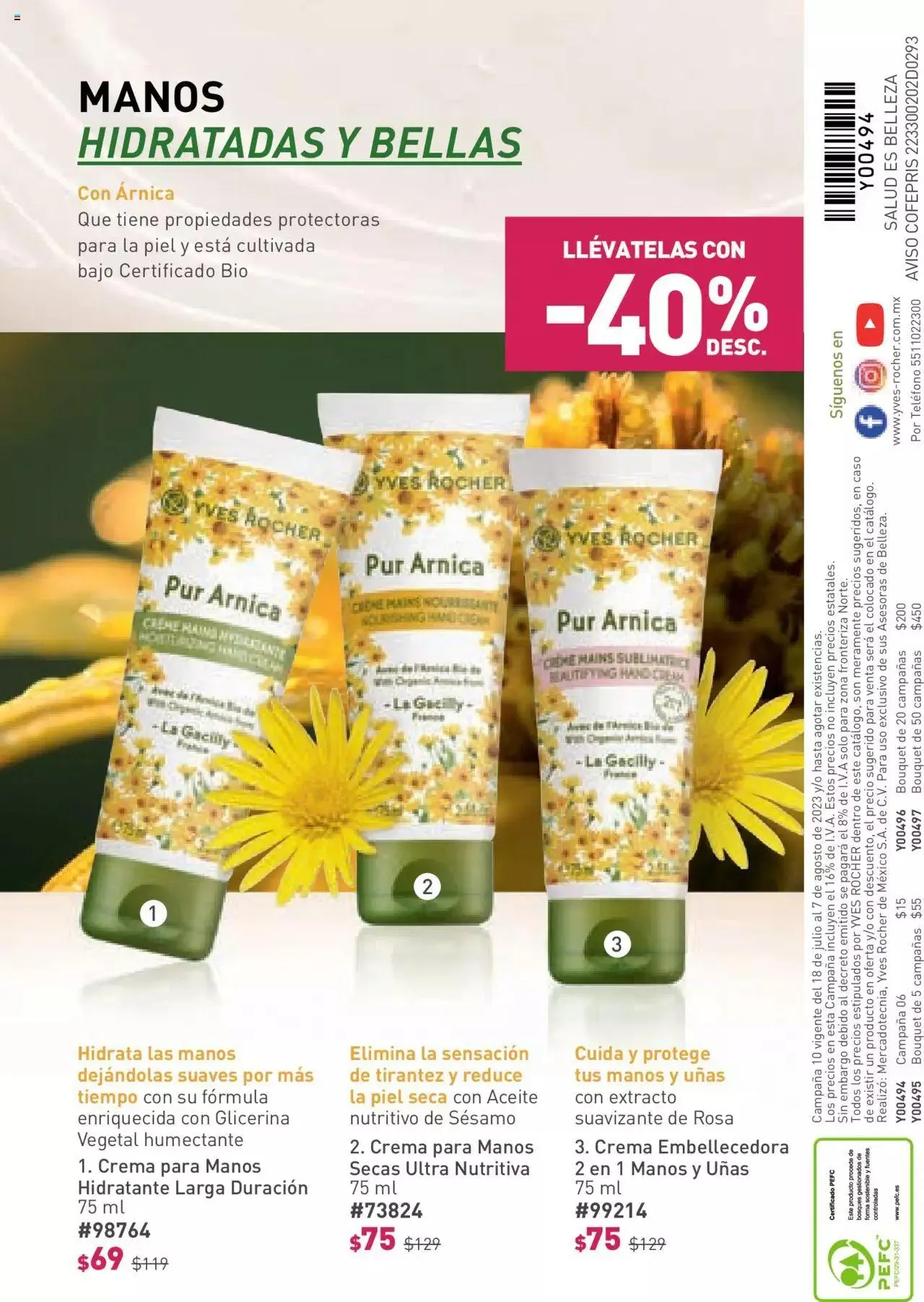 Catálogo de Yves Rocher campaña 10 2023 18 de julio al 7 de agosto 2023 - Pagina 118