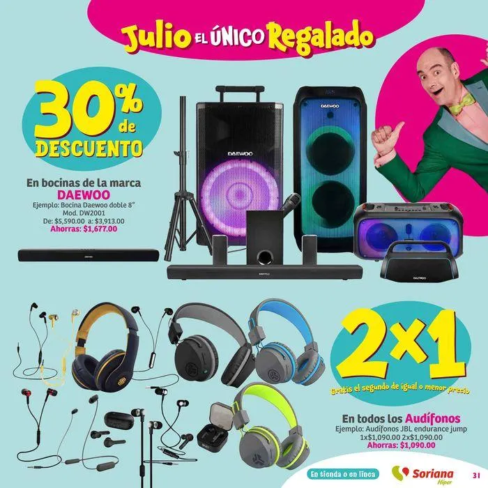 Catálogo de Julio Regalado Híper 7 de junio al 12 de junio 2024 - Pagina 31
